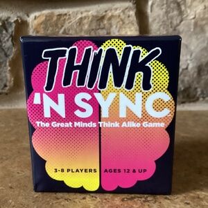 Think 'N Sync Game Excellent Condition 3-8 Players Ages 12+